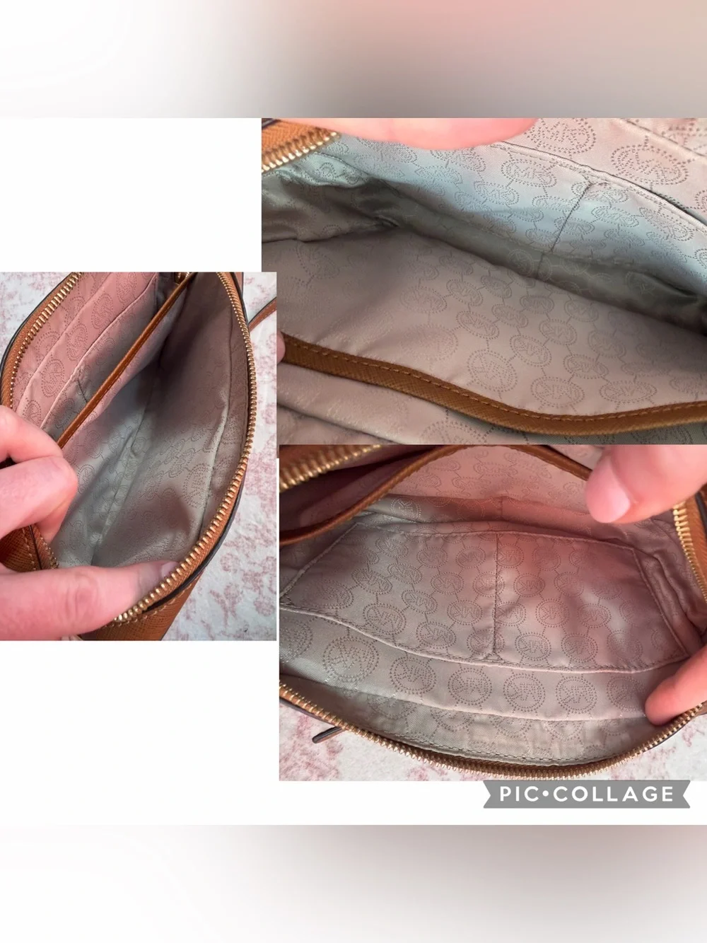 Like new Michael Kors Large East West Crossbody Bag